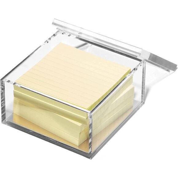 OfficeGoods Acrylic Desk Organizer w/Silver Base – Functional & Elegant Odds - Picture 14 of 16